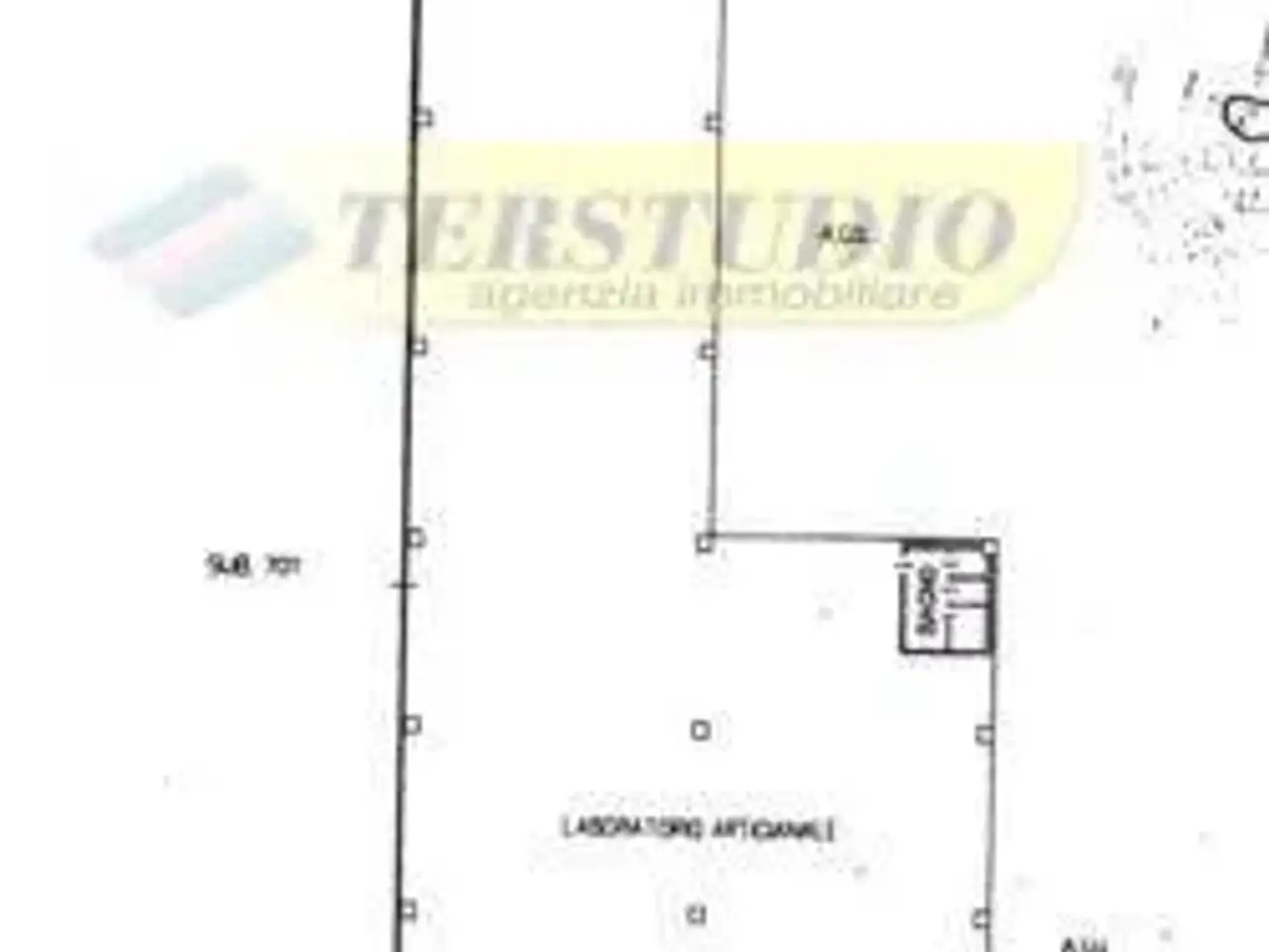 Capannone in Via Sant' Egidio Snc, Lecco, {3} - Planimetria 1