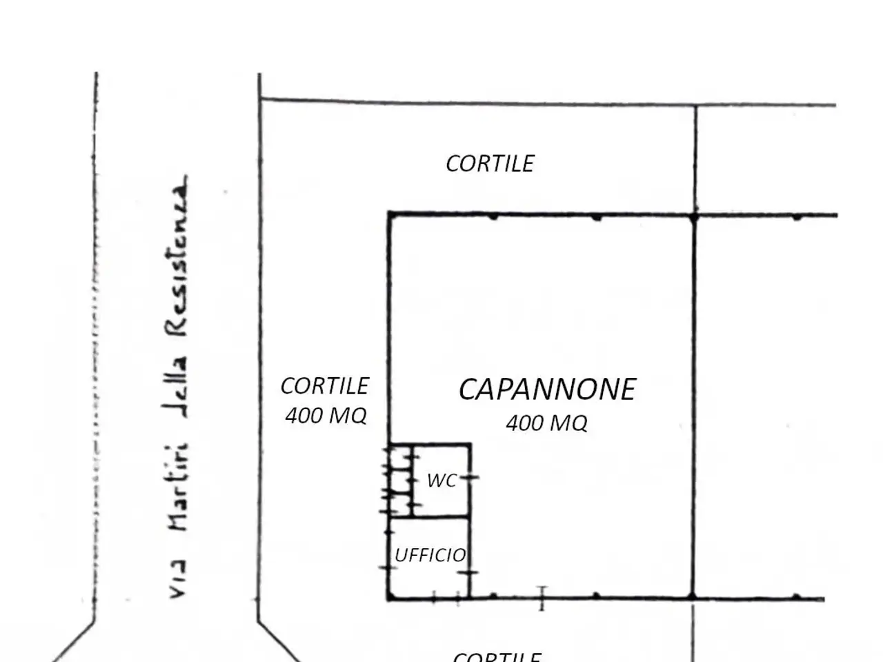 Capannone in Via Greppi 4, Pieve Emanuele, {3} - Planimetria 1