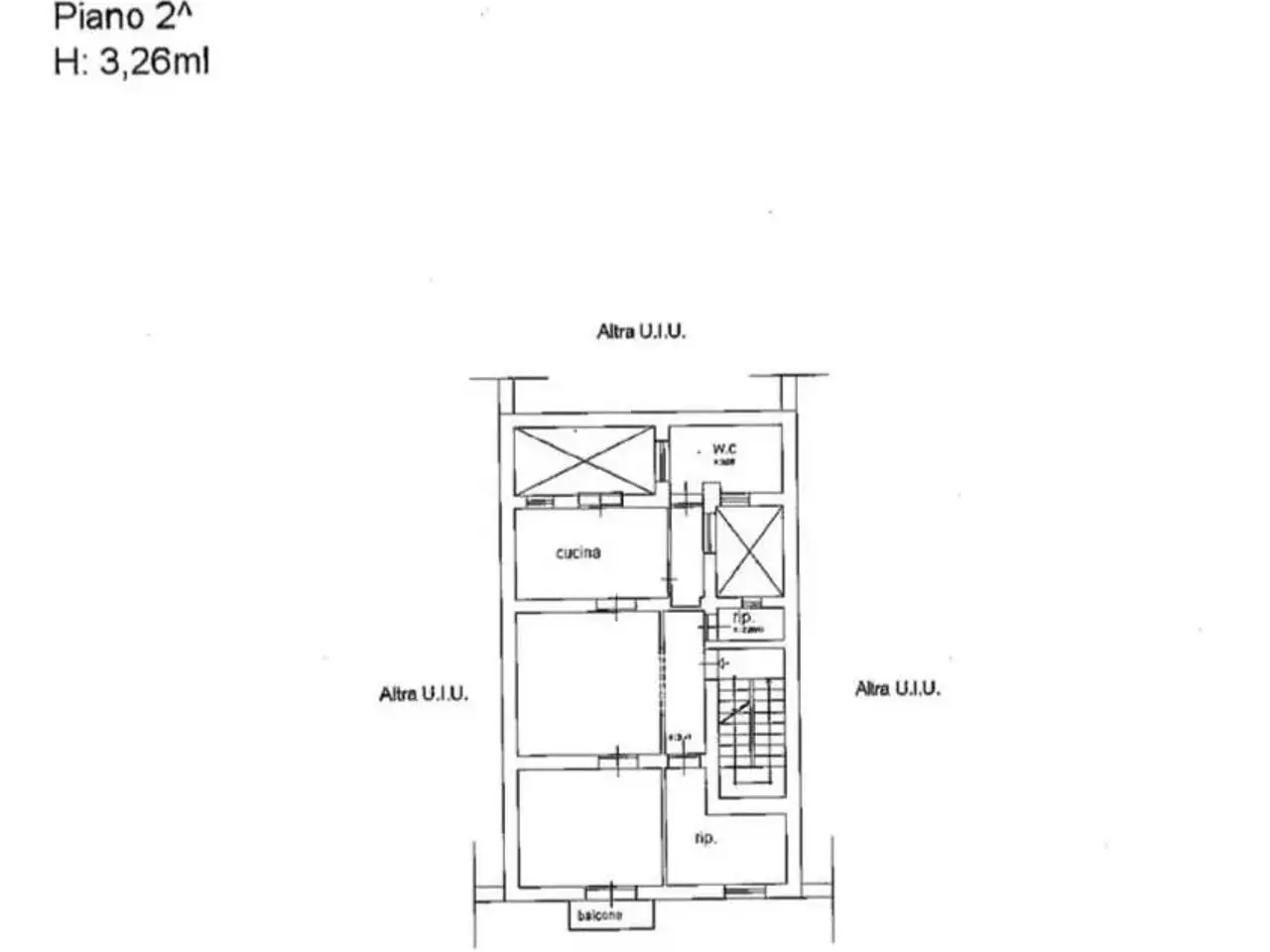 Bilocale in vendita, Via Villa Florio, Palermo - Planimetria 1