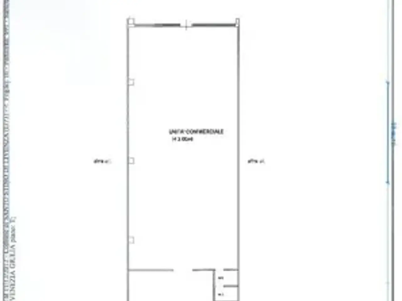 Negozio in Via Walter Tobagi 12, San Stino di Livenza, {3} - Planimetria 1