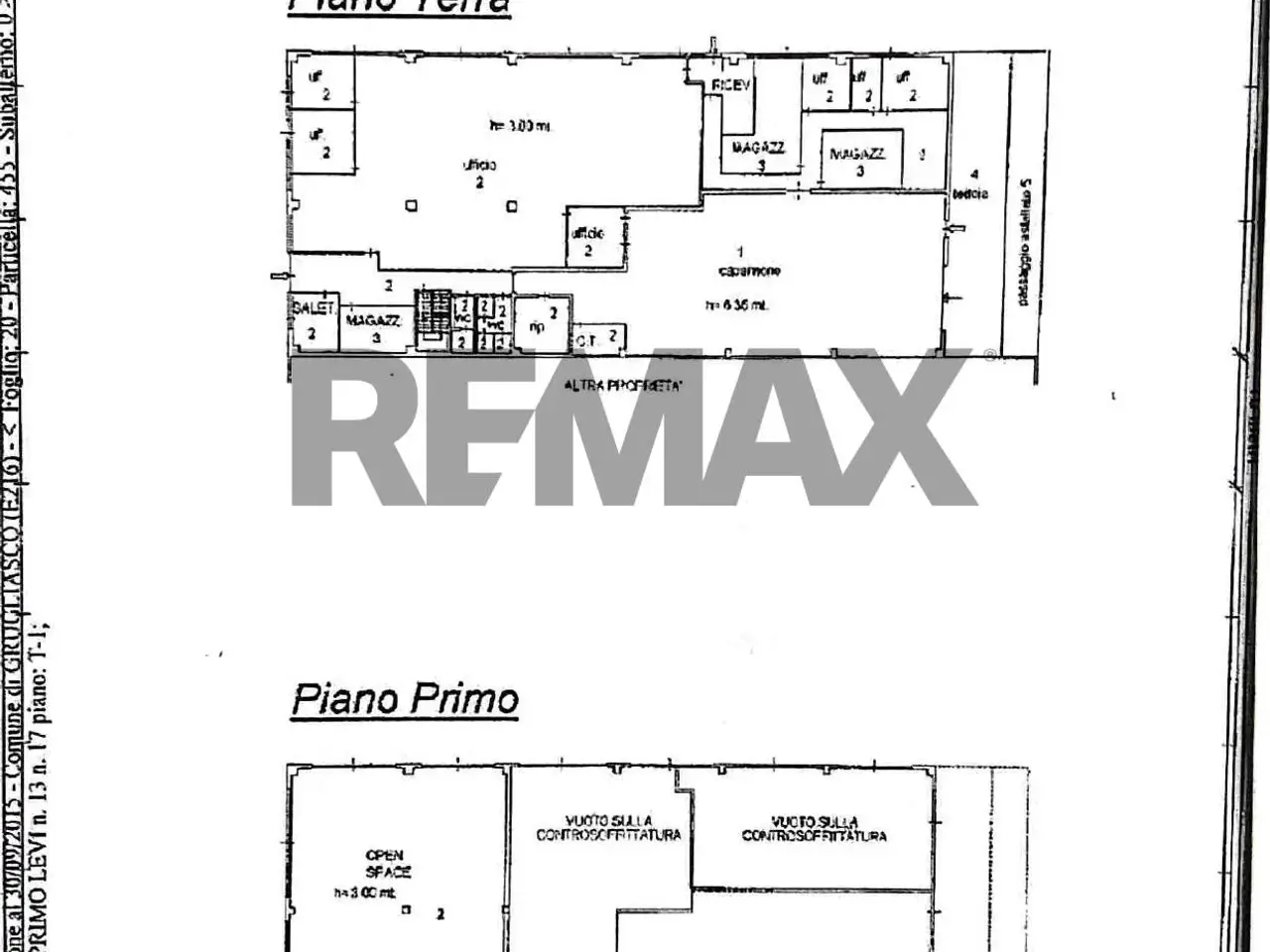Capannone in Via Primo Levi 13, Grugliasco, {3} - Planimetria 1