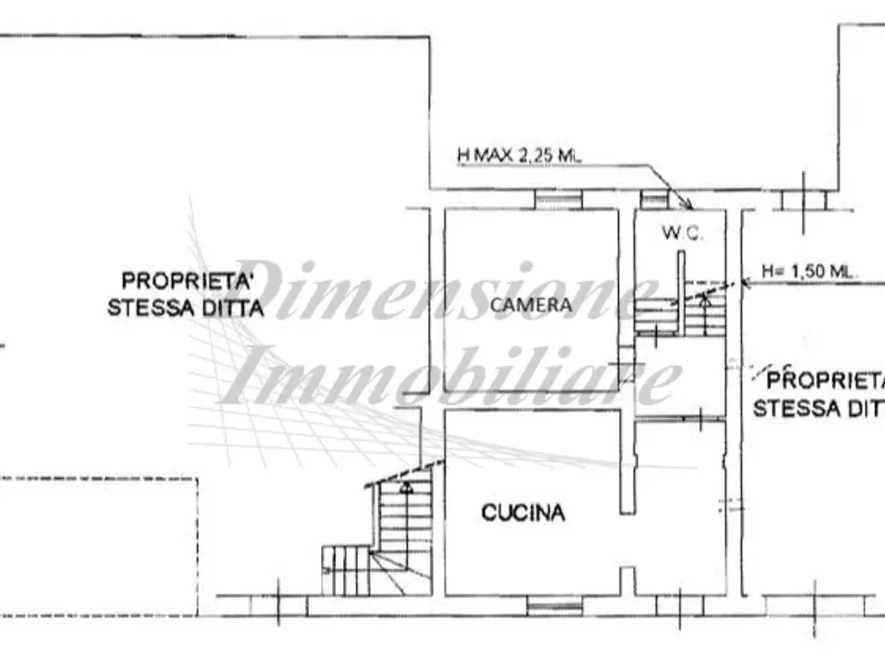 Palazzina commerciale in Via Traversa Livornese, Rosignano Marittimo, {3} - Planimetria 1
