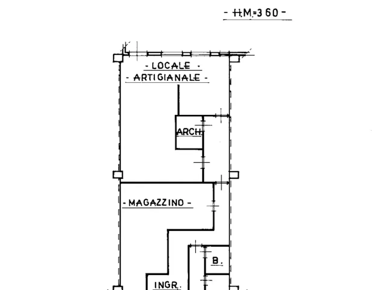 Ufficio in Viale Monastir  178, Cagliari, {3} - Planimetria 1
