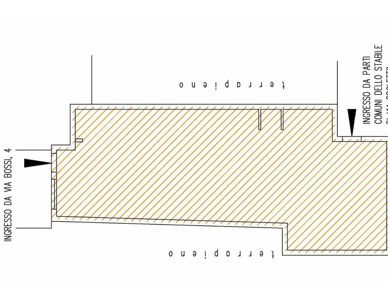 Magazzino in Via Broletto 30, Milano, {3} - Planimetria 1