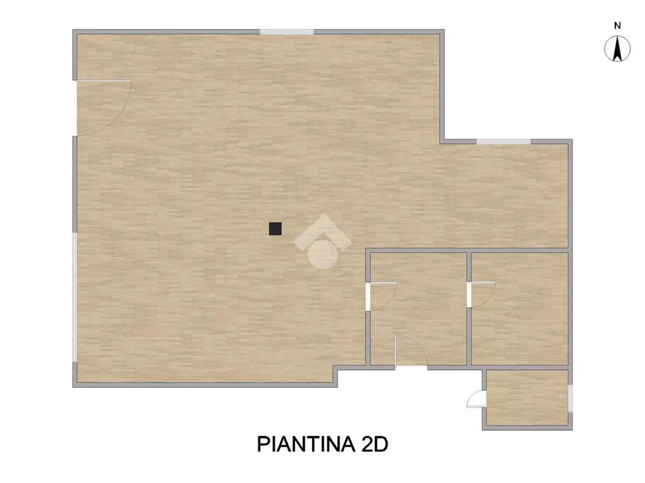 Negozio in Via Solferino 34, Manerbio, {3} - Planimetria 1