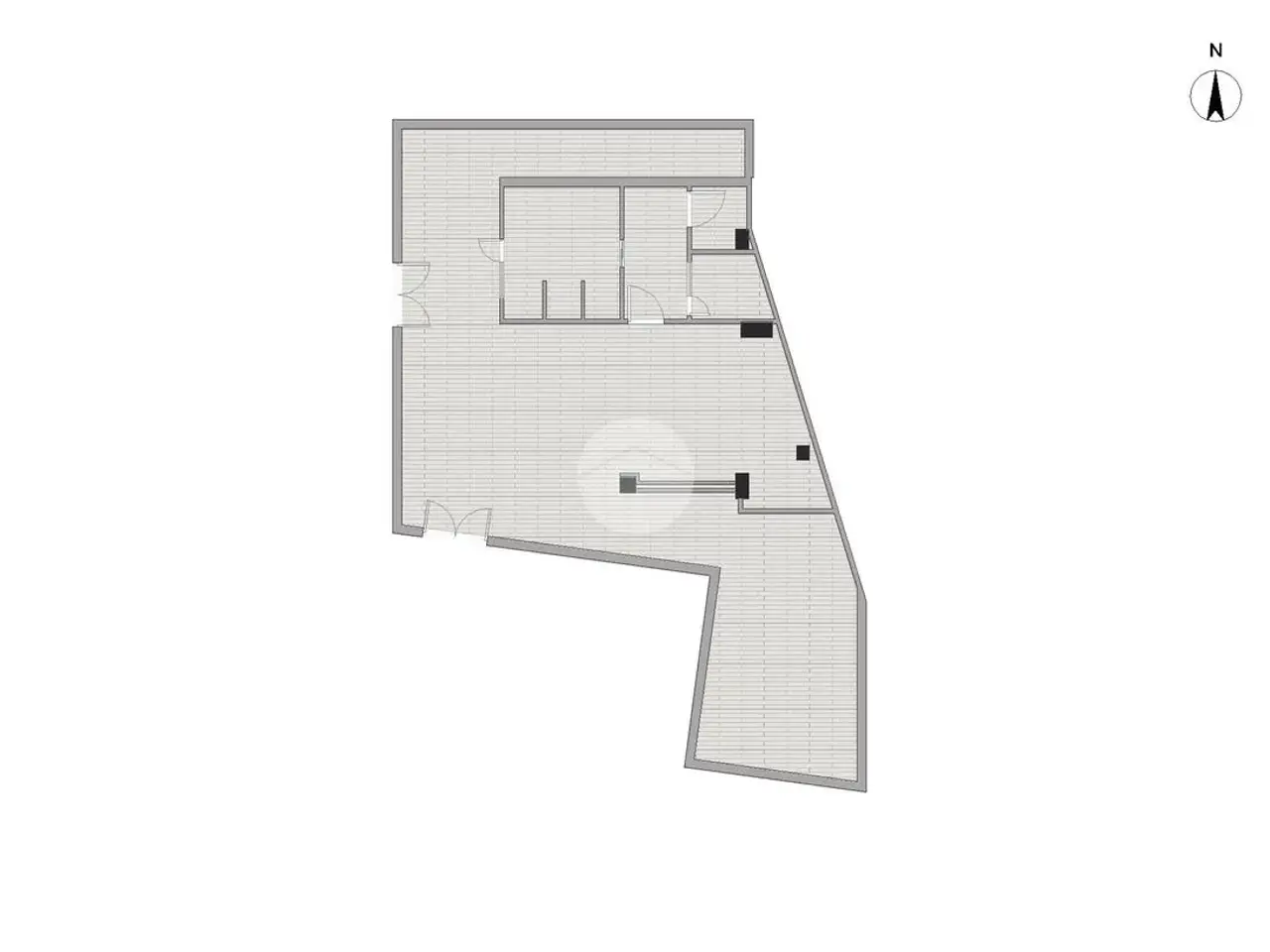 Ufficio in Via Leopoldo Pilla 3, Mantova, {3} - Planimetria 1