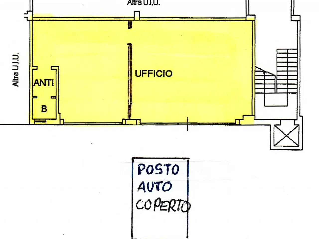 Ufficio in Via Risorgimento, 35, Zola Predosa, {3} - Planimetria 1