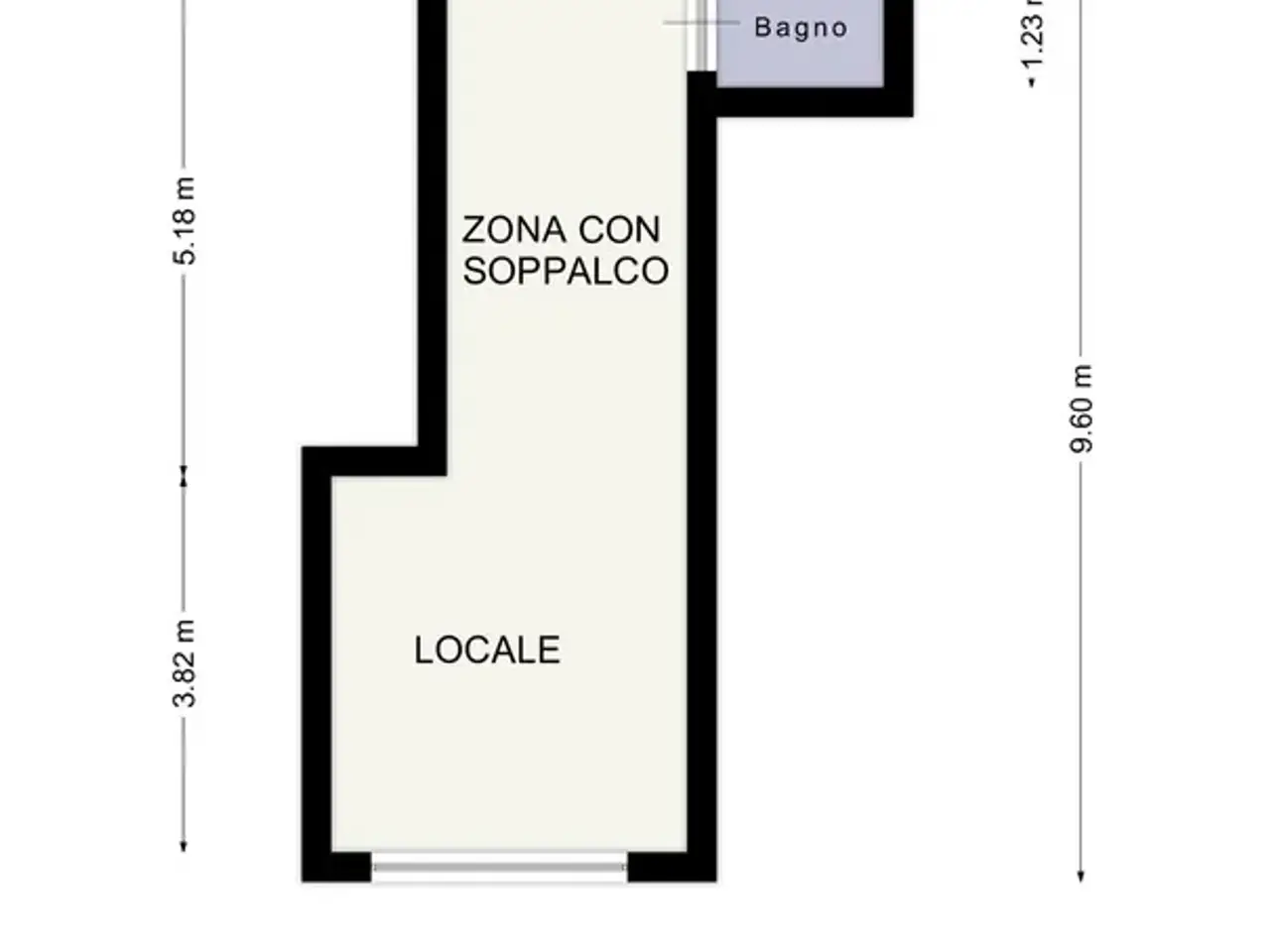 Negozio in Via Timavo, Barletta, {3} - Planimetria 1