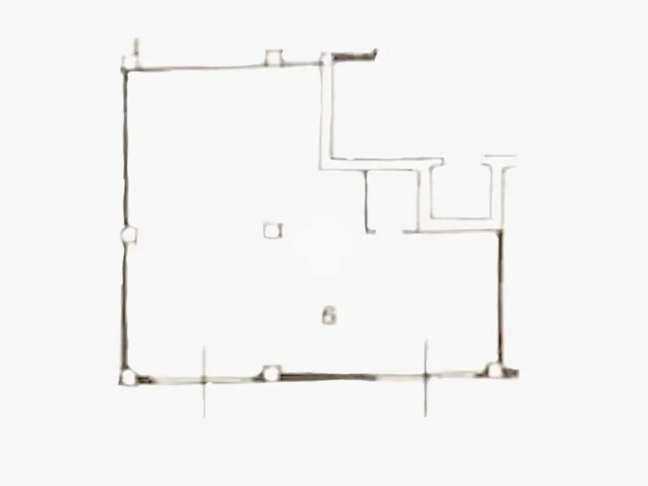 Negozio in Via Padre Ardelio della Bella 29, Foggia, {3} - Planimetria 1