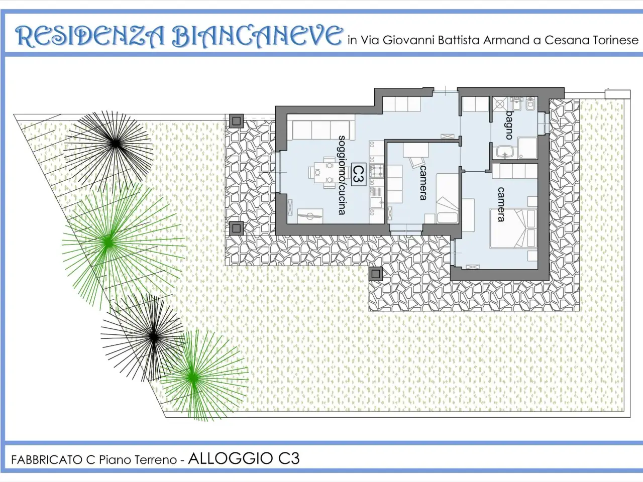Trilocale in vendita, Piazza Fraiteve 5, Sestriere - Planimetria 1