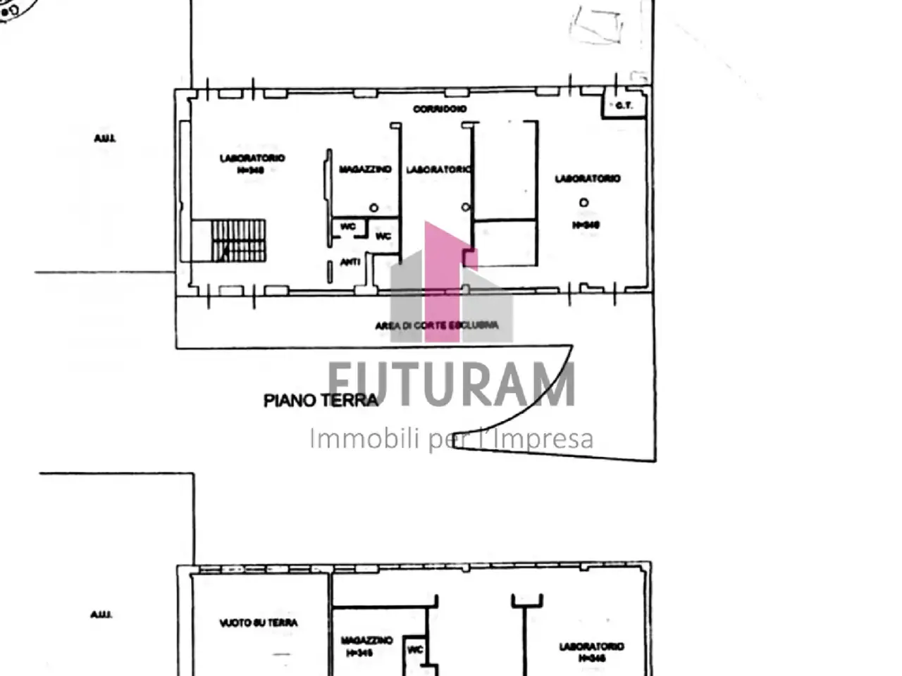 Ufficio in Viale del Lavoro,100, Vicenza, {3} - Planimetria 1