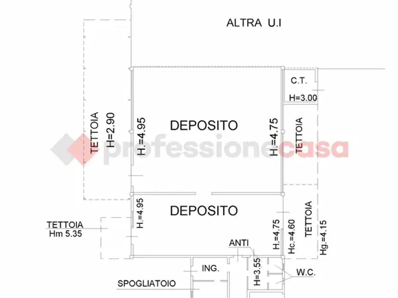 Capannone in Via Torino 11, Cerea, {3} - Planimetria 1